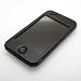 Cozip Polycarbonate soft d�nn H�lle Cover Skin SCHWARZ f�r Apple iPhone 3G 3GS + Displayschutzfolie