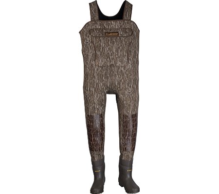 Men's LaCrosse Super - Tuff 1000 - gram Thinsulate Ultra Insulation Mossy Oak Bottomland Chest Waders, MOSSY OAK, 14