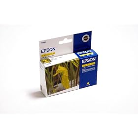 Epson Stylus Photo printer original ink inkjet print cartridge T0484  Yellow