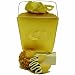 Gold Take Out Box of 6 Hand-Dipped & Decorated Fortune Cookies