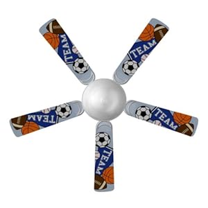 Ceiling Fan: Sports Pennant