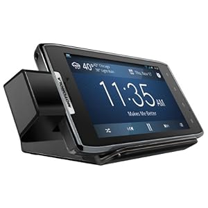 Motorola DROID RAZR 89527N HD Dock with Rapid Wall Charger - Retail Packaging - Black