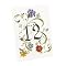 Jean M. Table Number Cards 1-48 - Floral