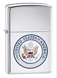 Zippo USA Seal High Polish Chrome #250.512