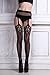 Tenworld Sexy Women Lingerie net Lace Garter Belt Thigh Stocking Pantyhose