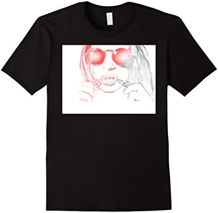 Men's Emily Ratajkowski Portrait T-Shirt 2XL Black