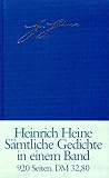 S�mtliche Gedichte in zeitlicher Folge - Heinrich Heine