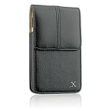 FOR LG: XENON / Rumor2(UX-265 / LX265) / 9600 / CT810 / CF360 / EnV2 VX-9100 / Rumor / Decoy VX-8610 / Dare Vx-9700/ Glimmer UX-830 PREMIUM VERTICAL BLACK CASE POUCH HOLSTER.