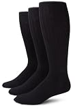 Izod Mens Over The Calf Rib, 3 Pair Sock Pack