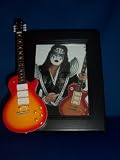 KISS ACE FREHLEY Mini Guitar PICTURE FRAME