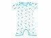 Under The Nile Organic Lap Shoulder Romper, Seahorse Print, 3 Months
