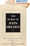 The Works of John Dryden, Volume X: Plays: The Tempest, Tyrannick Love, An Evening's Love