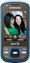 Samsung Exclaim M550 Phone, Blue/Black (Sprint)