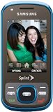 Samsung Exclaim M550 Phone, Blue/Black (Sprint)