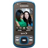 Samsung Exclaim M550 Phone, Blue/Black (Sprint)