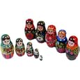 Set de 5 Poup�es Russes - Poup�es Gigognes (Matryoshka)
