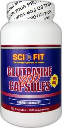 SCI-FIT Glutamine 1800 - 200 Caps Boost Immune 