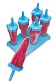 Tovolo 80-8001B Blue Rocket Pop Molds