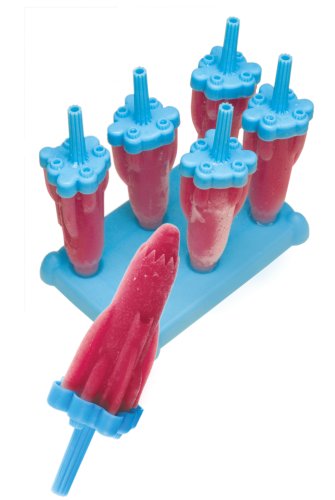 Tovolo Blue Rocket Pop Molds