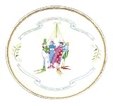 Department 56 Krinkles Twelve Days Appetizer Plate, Day 4