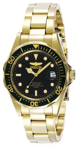 Invicta Men's 8936 Pro Diver Collection 23k Gold Plated Watch