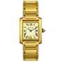 Cartier Women's W50002N2 Tank Francaise 18K Yellow Gold Watch