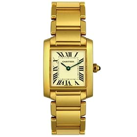 Click here to buy Cartier WoMens Francaise 18K Yellow Gold Watch #W50002N2 by Cartier.