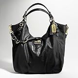 Authentic Coach Leather Madison Large Shoulder Hobo Handbag 15958 Black Reviewed Authentic Coach Leather Madison Large Shoulder Hobo Handbag 15958 Black Reviewed