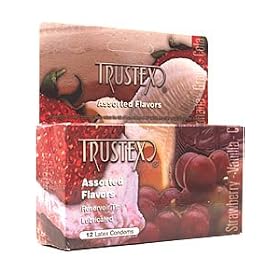 Trustex Flavored Condoms 12 Pack