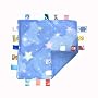Little Taggie Blanket - Starry Night 12x12