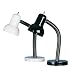 Lite Source LS-211WHT Goosy 15-Inch 60-Watt Desk Lamp, White