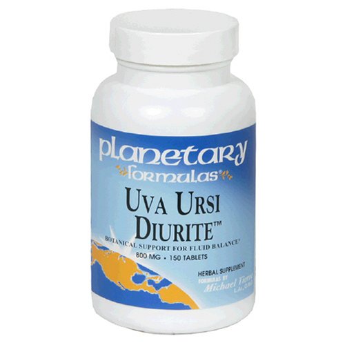 Planetary Formulas Uva Ursi Diurite, 800 mg, Tablets, 150 tablets (Pack of 2) by Planetary Formulas