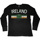 Ireland Crest International Soccer Thermal Shirt, Irish Soccer Mens Thermal Shirt