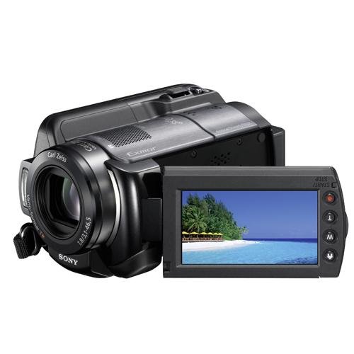 Sony HDR-XR200VE HD-Camcorder (120 GB Festplatte, 15-fach opt. Zoom, 6,9 cm (2,7 Zoll) Display, Geo-Tagging) schwarz