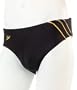 Speedo Men's Male Solid Bathing Suite with Piping