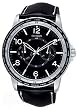 Citizen Black Dial Black Leather Strap (Men's Watch)