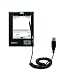 Coiled USB Cable for the Hanvon WISEreader N518 with Power Hot Sync and Charge capabilities - uses Gomadic TipExchange Technology