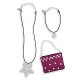 American Girl Just Like You Sparkly Accessories - Matching Necklace Set for Girl and Doll!