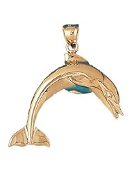 CleverEves 14K Gold Pendant Dolphin 11 - Gram(s)