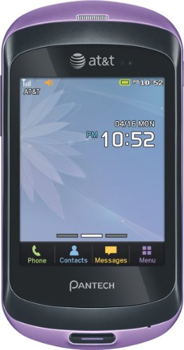 Pantech Swift Phone, Purple (AT&T)