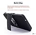 Lumia 650 Case, Nagebee - Lumia 650 Heavy Duty Hybrid Armor Dual Layer Rhino Kickstand Belt Clip Holster Combo Rugged Case for Microsoft Lumia 650 (Holster Black)