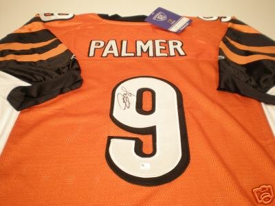 Carson Palmer Autographed Cincinnati Bengals Authentic Reebok Jersey