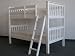 Bunk Bed Twin over Twin Mission style in White