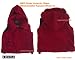 BMS Kinder Antarctic Fleece Windsmoother Kapuzen-Weste, rot