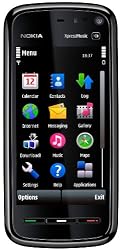 Nokia 5800 XpressMusic Unlocked Phone with U.S. 3G,  GPS with Free Voice Navigation, Wi-Fi, and 8 GB MicroSD Card--U.S. Version with Warranty (Black)