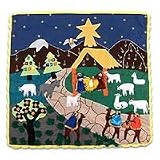 Review Novica  / Applique wall hanging, 'The Birth'