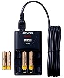 Olympus BC400 Batterie Ladeger&auml;t m. 4xAAA (f&uuml;r DS-2300, DS-, DM-20/10, WS-Series, VN-Series)