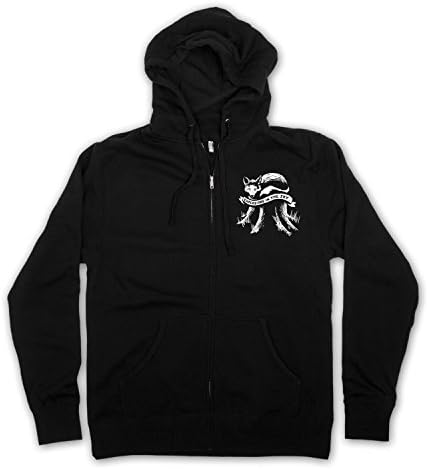 'Fox' Unisex Zip Hoodie (Medium)