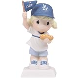 940039 - MLB Los Angeles Dodgers Girl Holding Hot Dog Figurine - Precious Moments