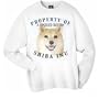 Shiba Inu Property Of Adult Sweatshirt